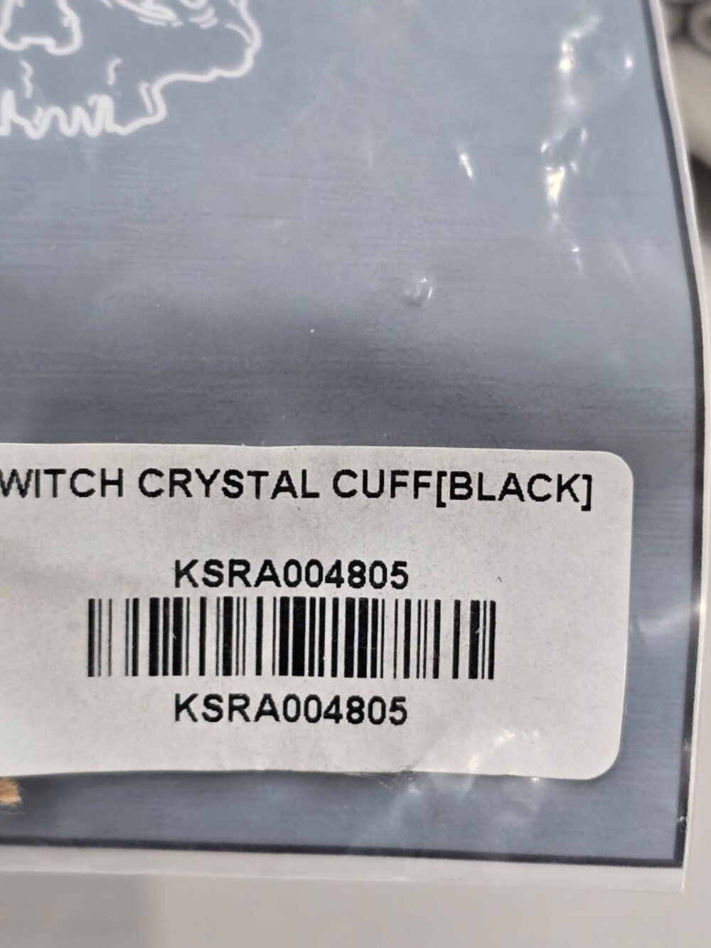 Killstar ✦ Witch Crystal Cuff Bracelet ✦ Black Rhinestone Statement Gothic NIP - Picture 15 of 16